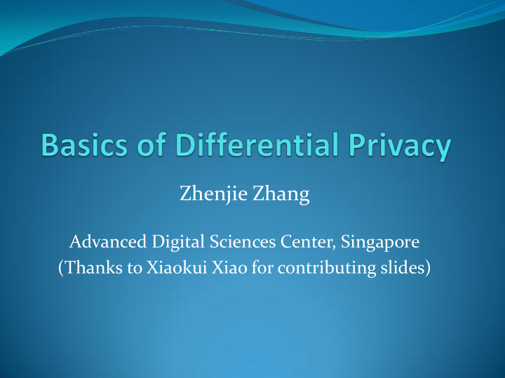formulation of privacy