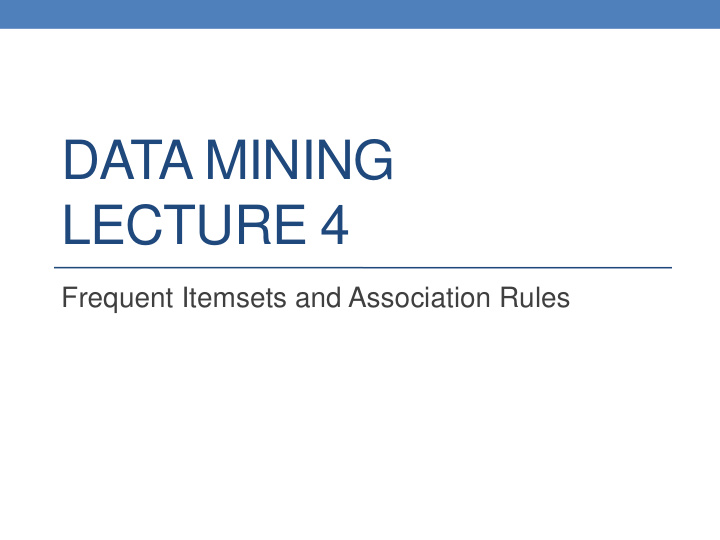 data mining