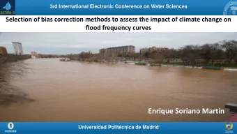 Enrique Soriano Martn  Universidad Politcnica de Madrid  3rd International Electronic