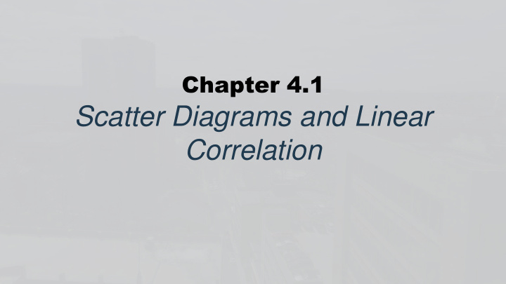 correlation learning objectives