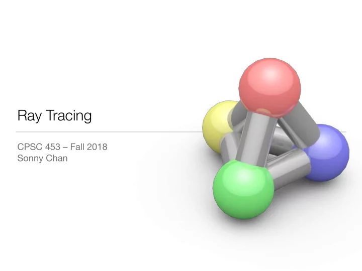 ray tracing