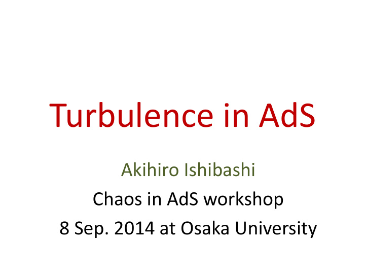 turbulence in ads
