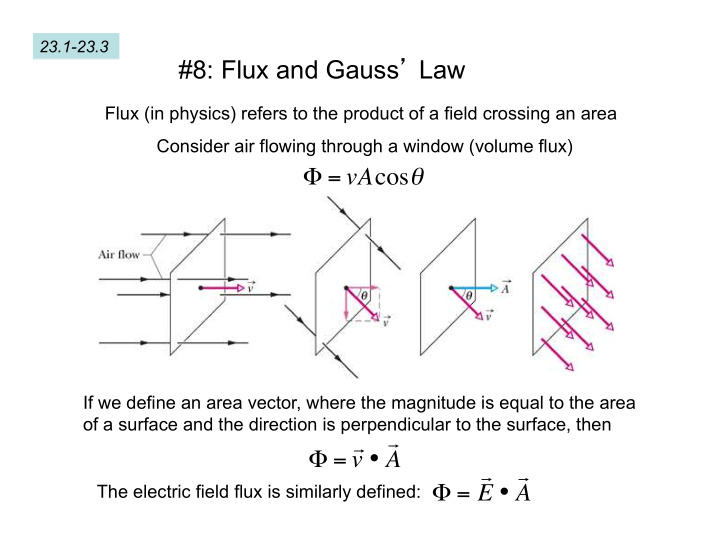 8 flux and gauss law