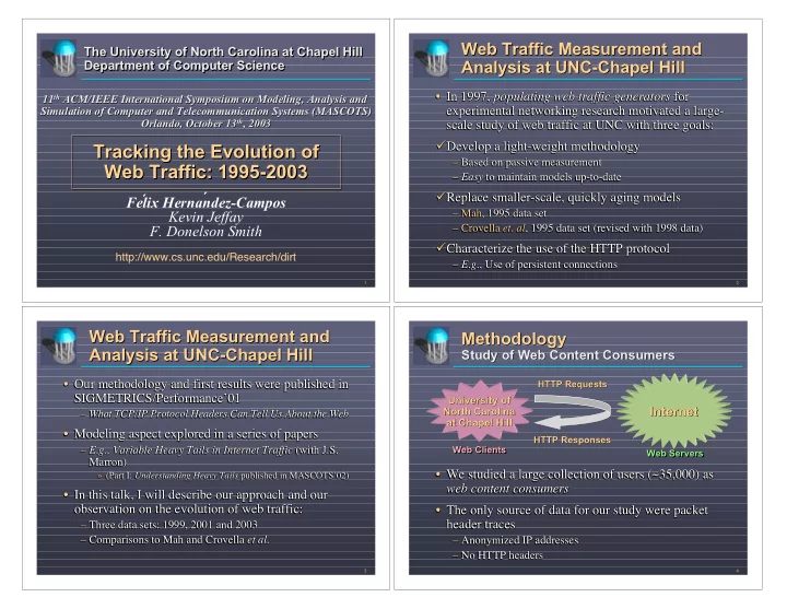 tracking the evolution of tracking the evolution of