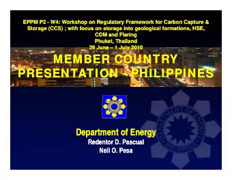 MEMBER COUNTRY  MEMBER COUNTRY  MEMBER COUNTRY  MEMBER COUNTRY  PRESENTATION  PRESENTATION -  -