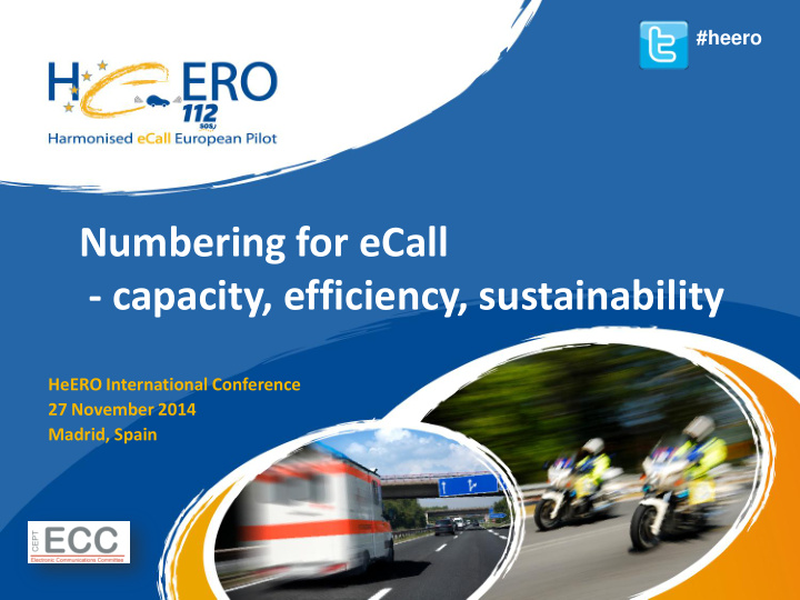 numbering for ecall capacity efficiency sustainability