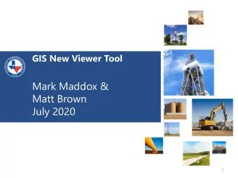 Mark Maddox &amp;  Matt Brown  July 2020  1  Railroad Commission of Texas | June 27, 2016 (Change