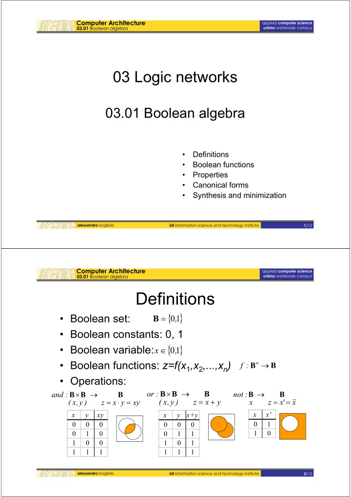 definitions