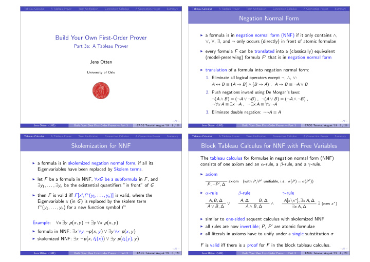 negation normal form