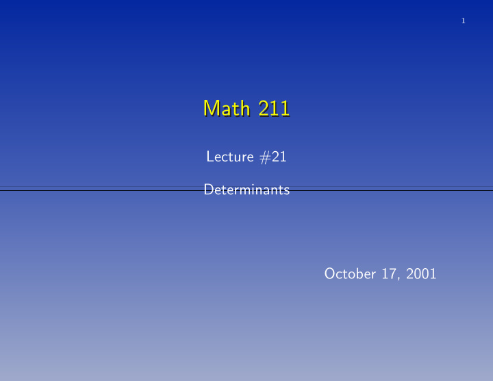 math 211 math 211