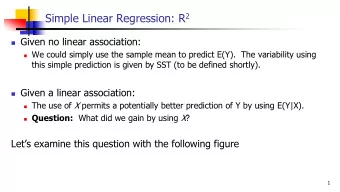 Decomposition of sum of squares  8 y   y  6   y   y  y  y  4    y  y    2  2  4  6  8