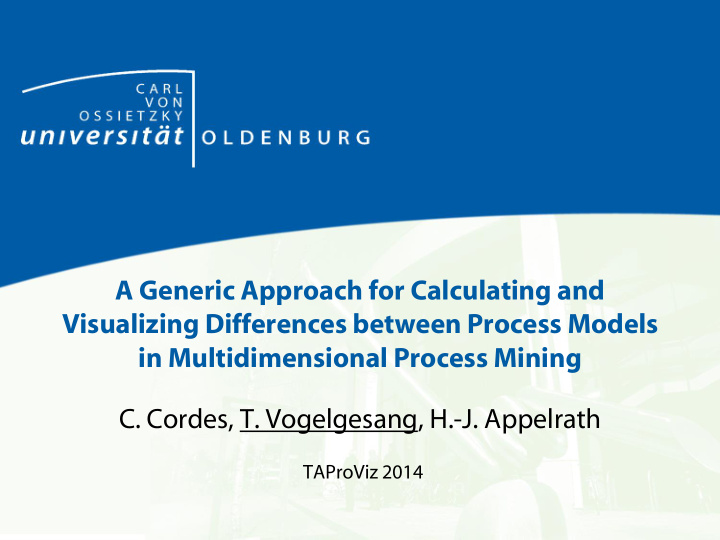 in multidimensional process mining