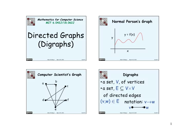 directed graphs