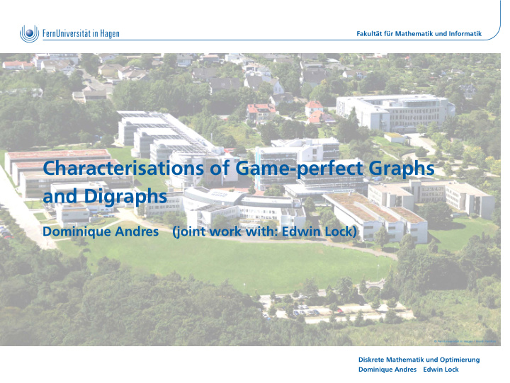 characterisations of game perfect graphs and digraphs