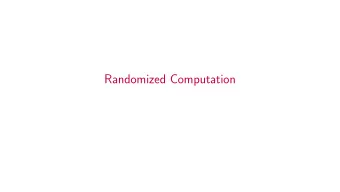 Randomized Computation  Eugene Santos looked at computability for Probabilistic TM.  John Gill