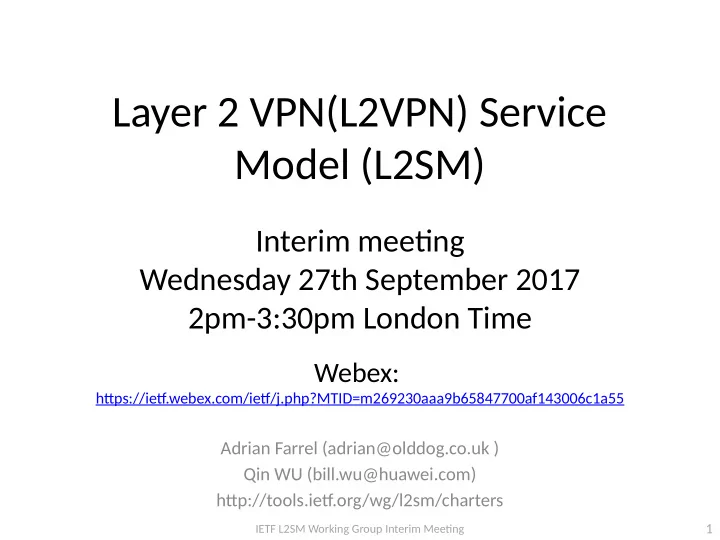 layer 2 vpn l2vpn service model l2sm