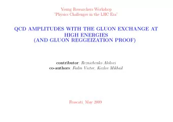 QCD AMPLITUDES WITH THE GLUON EXCHANGE AT  HIGH ENERGIES  (AND GLUON REGGEIZATION PROOF)