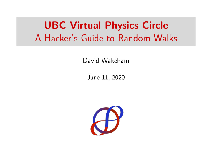 ubc virtual physics circle a hacker s guide to random