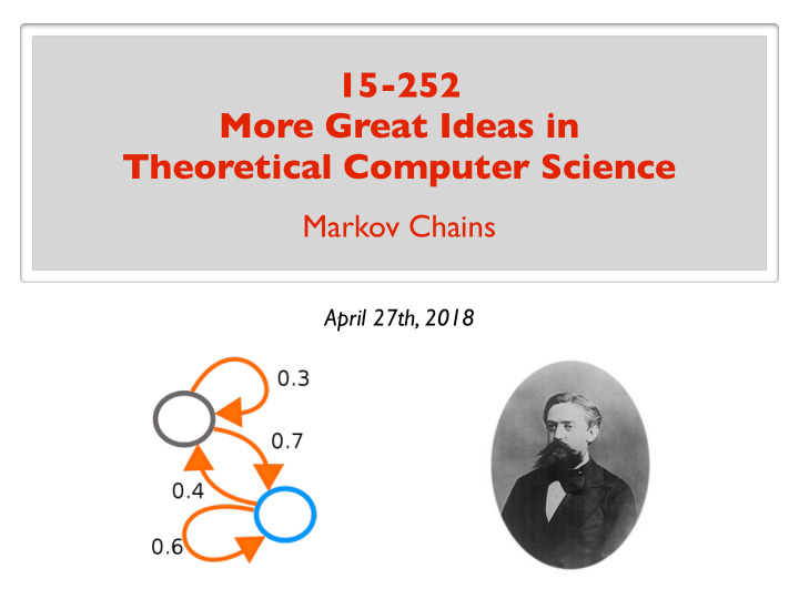 15 252 more great ideas in theoretical computer science