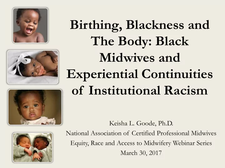 midwives and